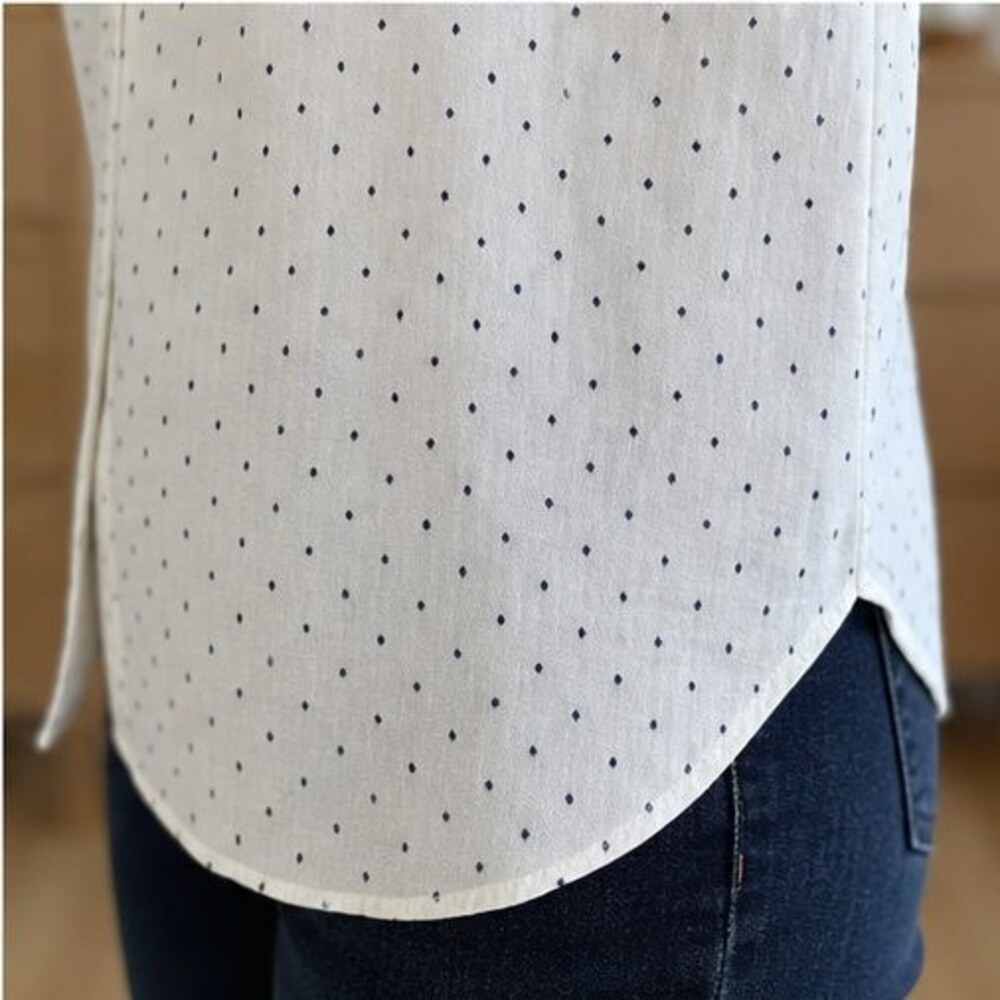 Mauve Ruffle Blouse - Picture 6 of 6
